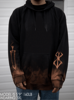 RAGE Berserk Guts (Hand painted bleach dyed)