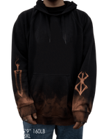 RAGE Berserk Guts (Hand painted bleach dyed)