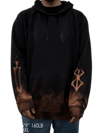 RAGE Berserk Guts (Hand painted bleach dyed)