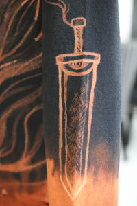 RAGE Berserk Guts (Hand painted bleach dyed)