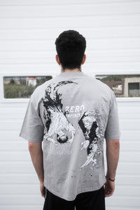Gojo & Toji ZERO INFINITE Tee (Grey)