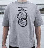 Gojo & Toji ZERO INFINITE Tee (Grey)